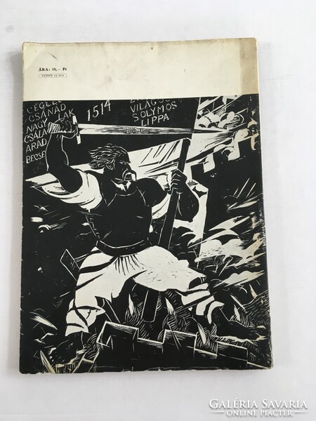 Art - the journal of the Association of Hungarian Visual Artists, 1963. June iv. Grade 6. Number