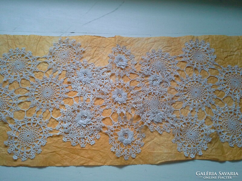 Beige color 30 cm diam. Round lace tablecloths
