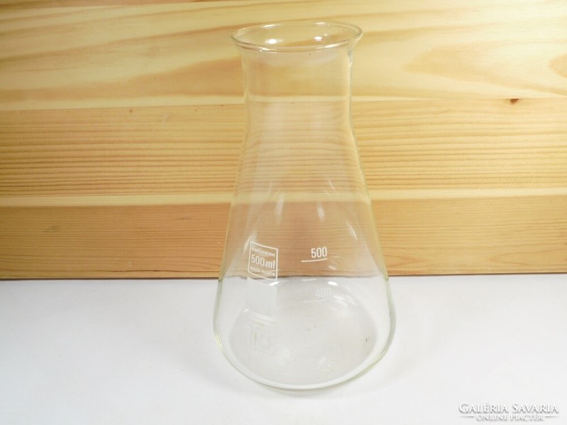 Laboratory glass jar - rasotherm East German GDR 500 ml - approx. From the 1970s