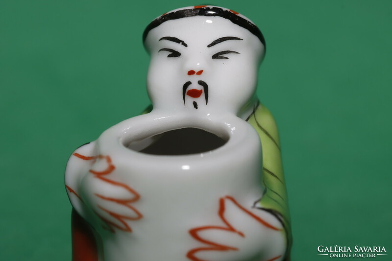 Miniature Chinese porcelain mandarin figurine from Herend + free postage!