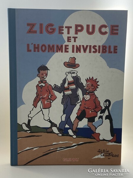 Alain Saint-Ogan: Zig et Puce et l'homme invisible / francia képregény