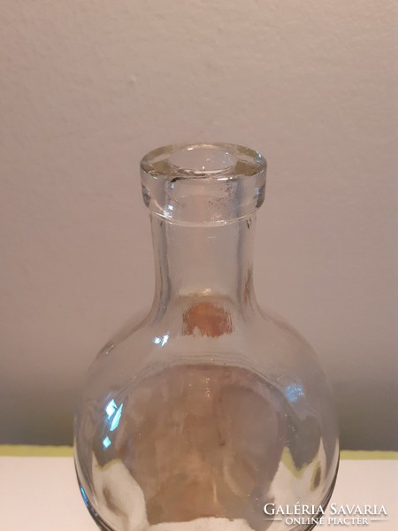 Régi címkés Chartreuse gyógynövény likőrös üveg Angyalföldi Rum- és Likőrgyár palack / Altvater /