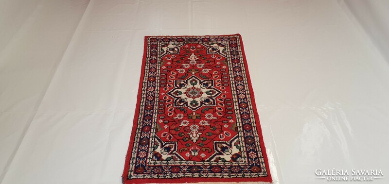 2687 Cleaned handmade indian mashadi wool persian rug 162x96cm free courier