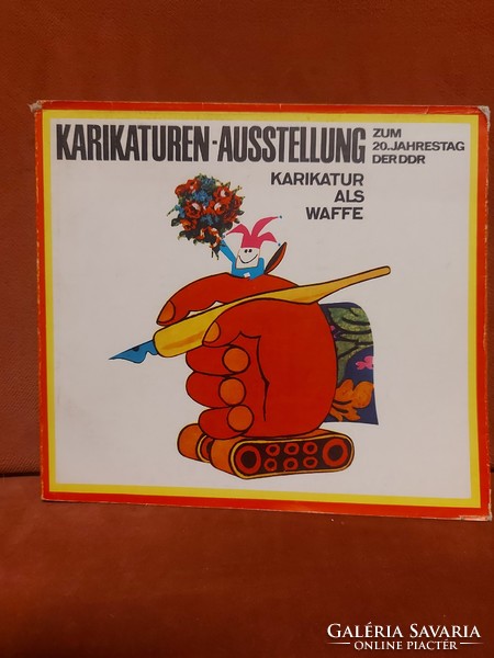 Karikaturen austellung, book, size indicated, 1969
