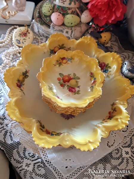 Fabulous mz Czech compote porcelain set
