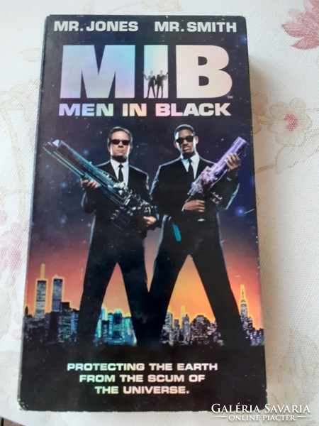 VHS THX Men In Black régi amerikai video kazetta MIB