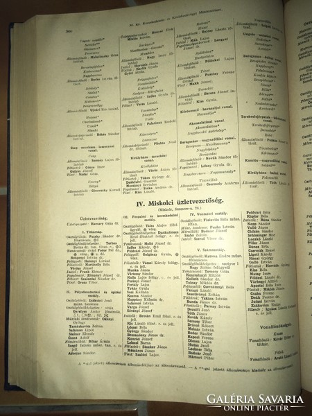 /1940,41,42/. It is edited and published by the Hungarian officers' address and name directory; the m. Out. Central stat