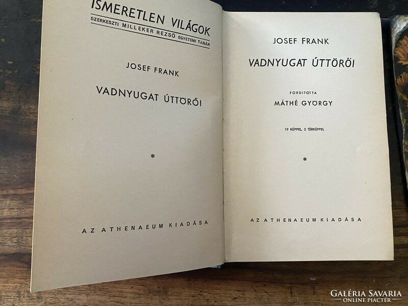 Josef Frank: Vadnyugat úttörői