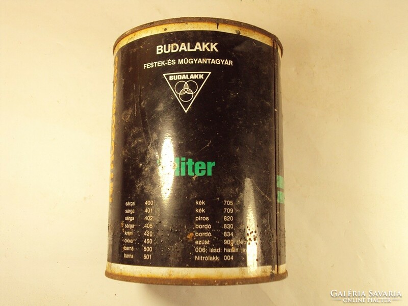 Retro paint box - celloxin nitro enamel budlak, Budapest - 1970s