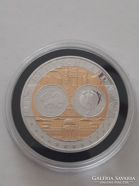 Commemorative coin collection piece, about the common currency of the eurozone countries! Germany unc