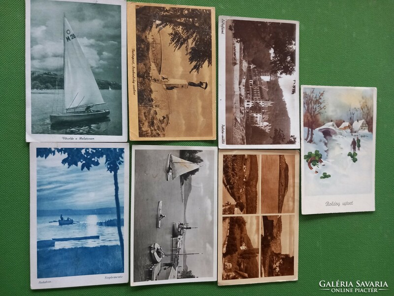 7 postcards
