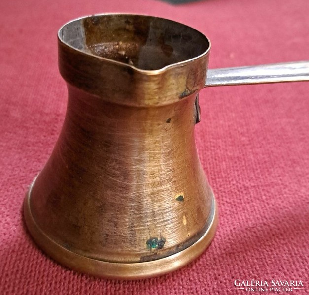 Old Ezerka Ohrid Turkish copper small coffee pourer