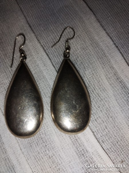 Silver earrings 925 5 cm