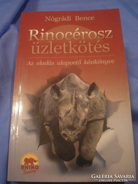 N19 rhinoceros professional deal-making bence from Nógrád: very instructive book that covers everything