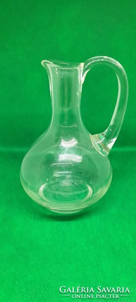 Antique glass spout