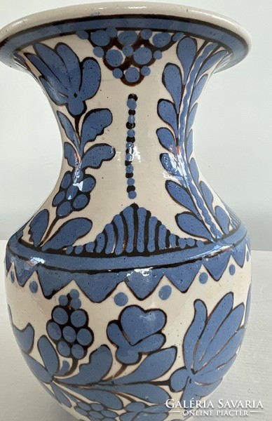 Hódmezővásárhelyi HMV Csenki (Czvalinga ) István nagyméretű kerámia váza