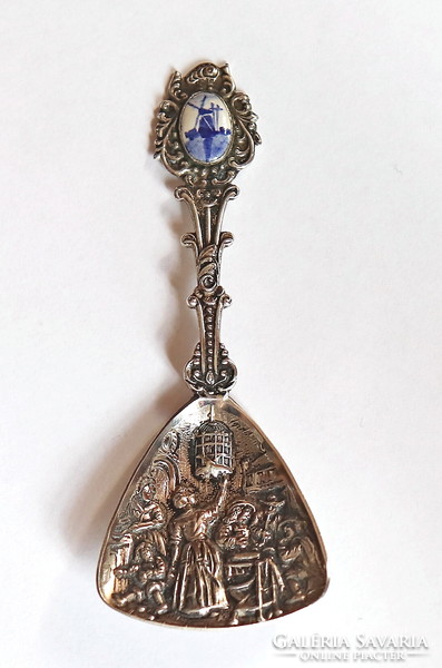 Silver decorative spoon, rare