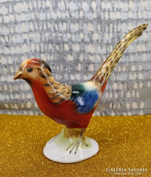 Bodrogkeresztúr pottery - golden pheasant