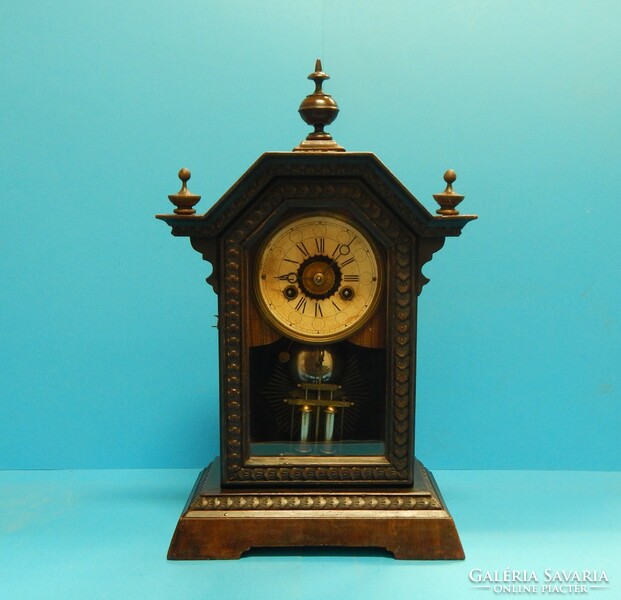 Also video - rarer 43 cm tall junghans alarm clock, in excellent and perfectly working condition
