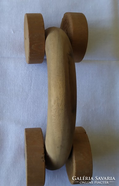 Wooden roller body massager from the 60s/70s for sale!