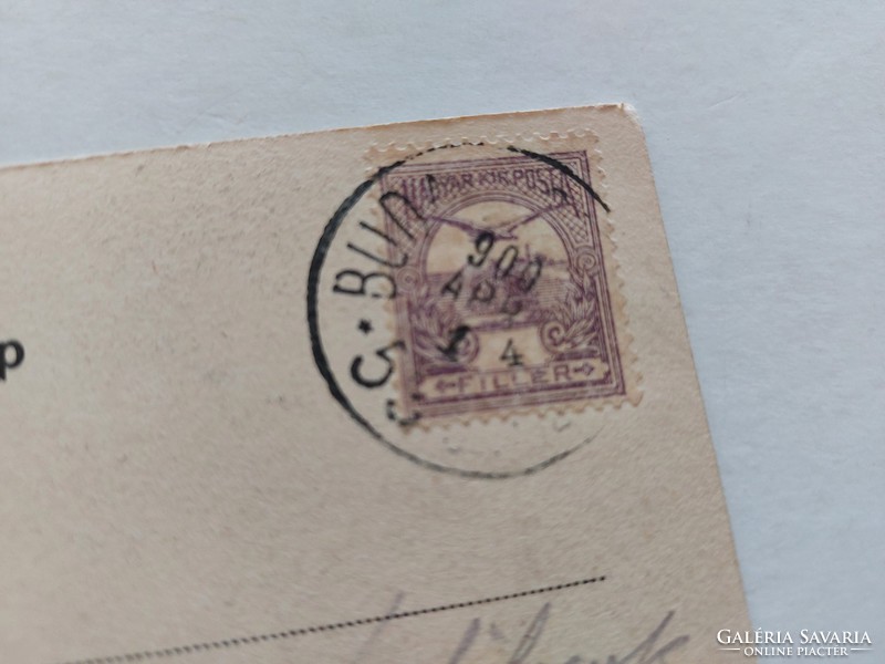 Régi képeslap 1900 Excelsior Fényirda fotó levelezőlap Szulamit