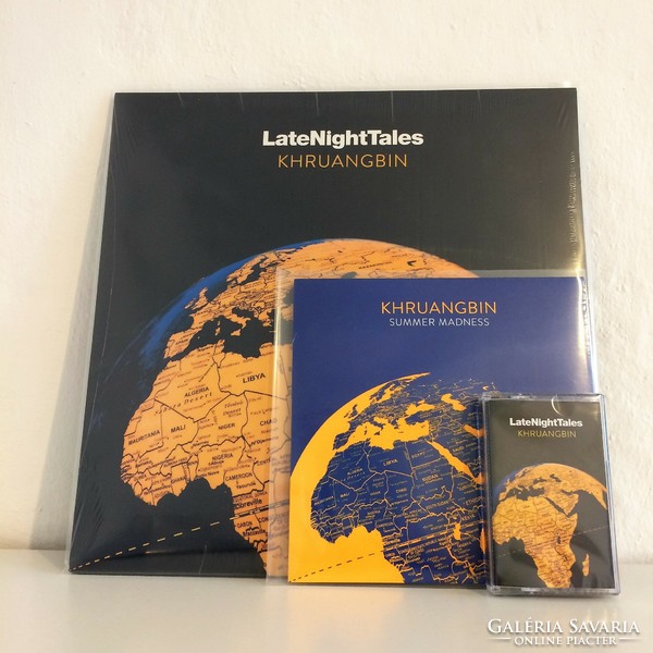 Khruangbin Late Night Tales ROUHG TRADE Exclusive kiadás Bakelit lemez - LP - Vinyl - SP - Casette