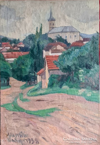 Widder Félix (1874 - 1939) : Nagybánya 1938