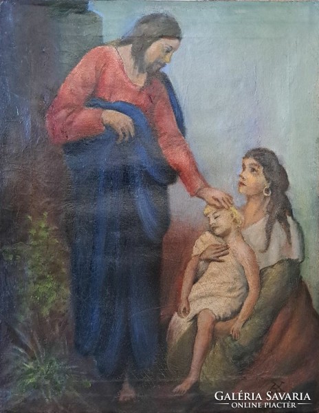 Körösfői-Kriesch Aladár: Bibliai jelenet