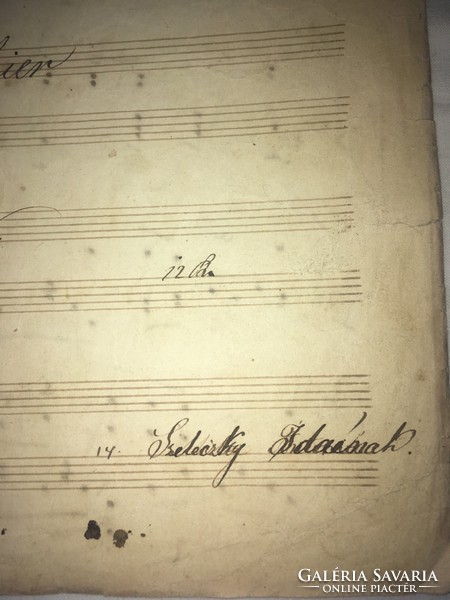 /1800s!/ Lebervohl! Und wolds zauberschleier für u piano forte for Ida Szeleczky.