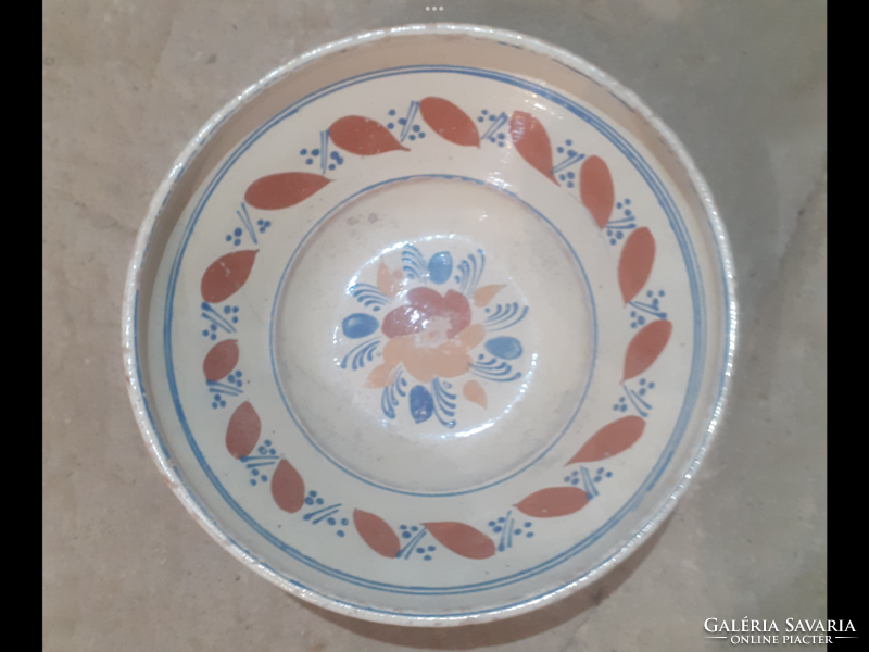 Hevesi bowl 33 cm folk pottery