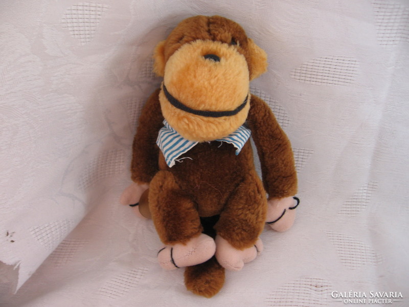 Brown plush monkey