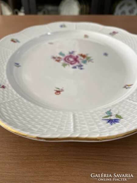 Herend - nanking bouqet (multicolor) oval dish (fried)
