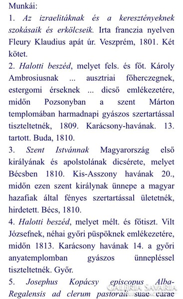 /1839/Kopácsy József Esztergomi Herczegprímás//Beavatási ünnepségére készült beszéd!!1839. Budae