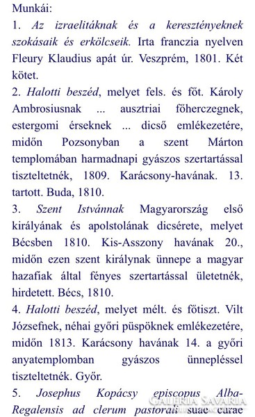 /1839/Speech prepared for the initiation ceremony of József Kopácsy, Duke Primate of Esztergom!!1839. Buda