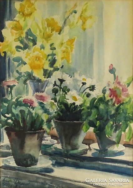 1L888 Sili Turkish pattern: flowers in the window 1958.Iv.23.