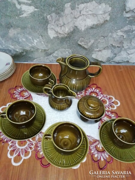 Ceramic colditz coffee set