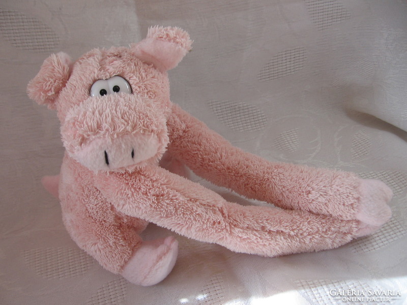 Pink plush monkey bando toys