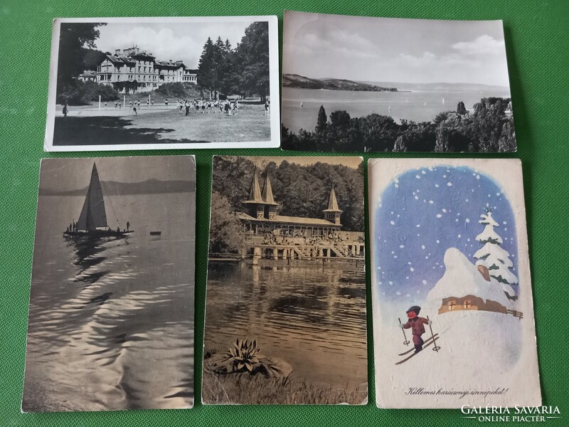 5 postcards from the 1950s
