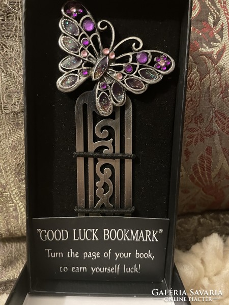 Antique butterfly bookmark