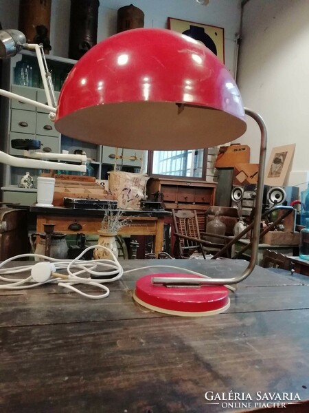 Nagyméretű szarvasi gombalámpa, szép retro lámpa, működő 1960-as évekből, eredeti állappt