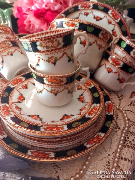 Royale vale English porcelain tea set, cookie tray