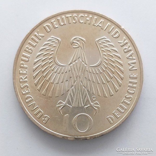 1972 G. Munich Olympics Silver German 10 Brands (no: 22/102.)