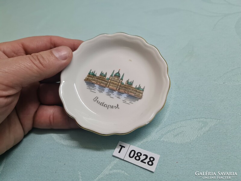 T0828 aquincum small plate Budapest 9 cm