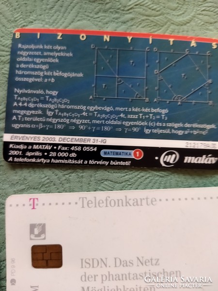 Old phone top-up cards in one