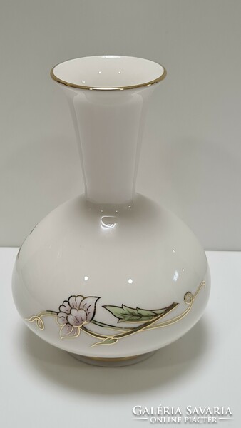 Zsolnay small vase with spring pattern 15 cm #1577