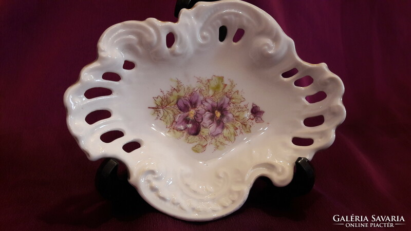 Antique porcelain bowl, table centerpiece (l3543)