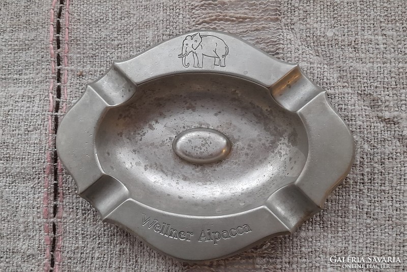 Vintage wellner alpaca ashtray