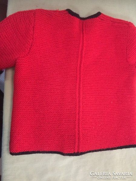 Austrian knitted cardigan with bone buttons for 2-4 year old girls