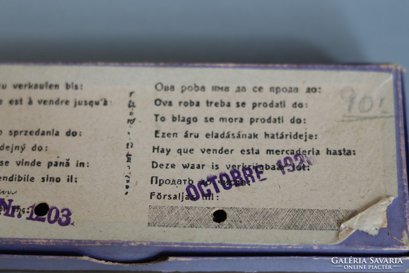 "Olla" óvszeres doboz 1928 RITKA