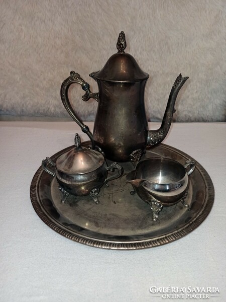 Beautiful silver plated tea set